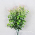 decorative green ornamental artificial plant foliage for hedge with SGS